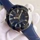 New Copy Omega Seamaster Co-Axial Watch Blue Dial Blue Leather (2)_th.jpg